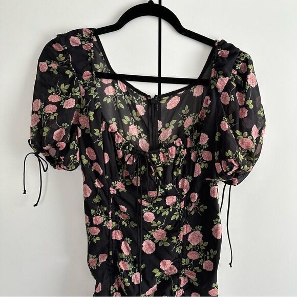 For Love & Lemons Biscotti Mini Dress - Picture 7 of 12
